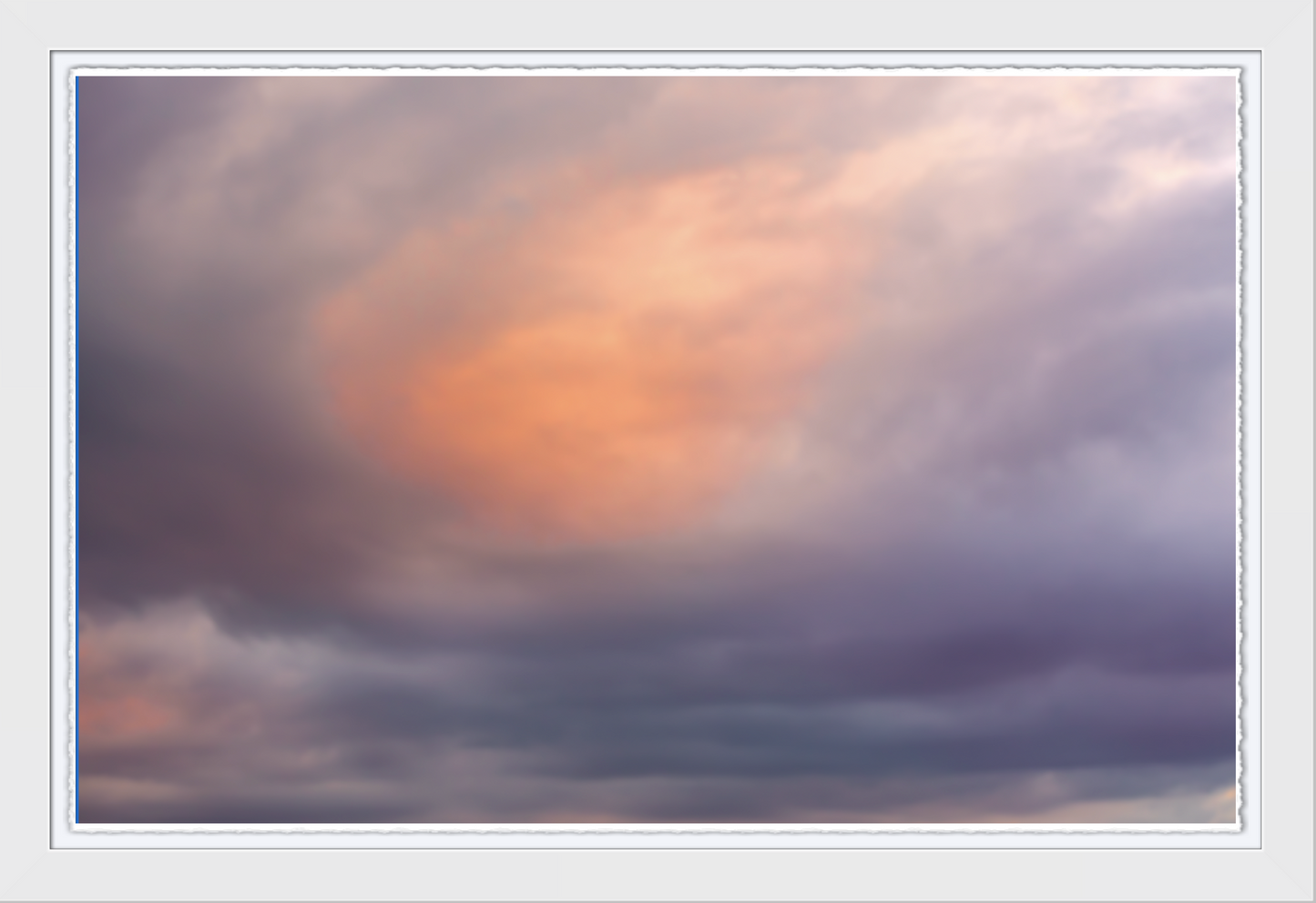 Islamorada sunset white frame